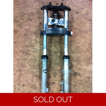 1982 Suzuki GS400L Complete Fork Assembly